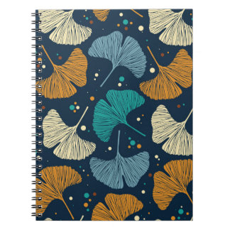 Ginkgo Leaf inspired  Notebook