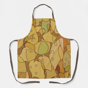 Ginkgo Leaves Apron