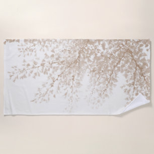 Ginkgo Leaves Dream 6 #nature #art Beach Towel
