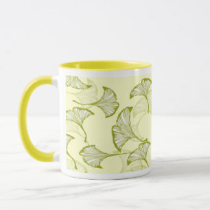 Ginkgo leaves mug