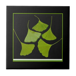 ginkgo leaves tile