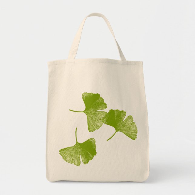 Ginkgo Leaves Tote Bag (Front)