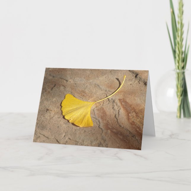 Ginkgo Solo Card (Front)