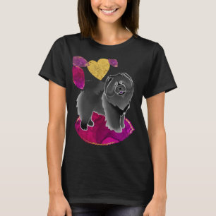 GINKGO the black chow - black shirts ,choose style