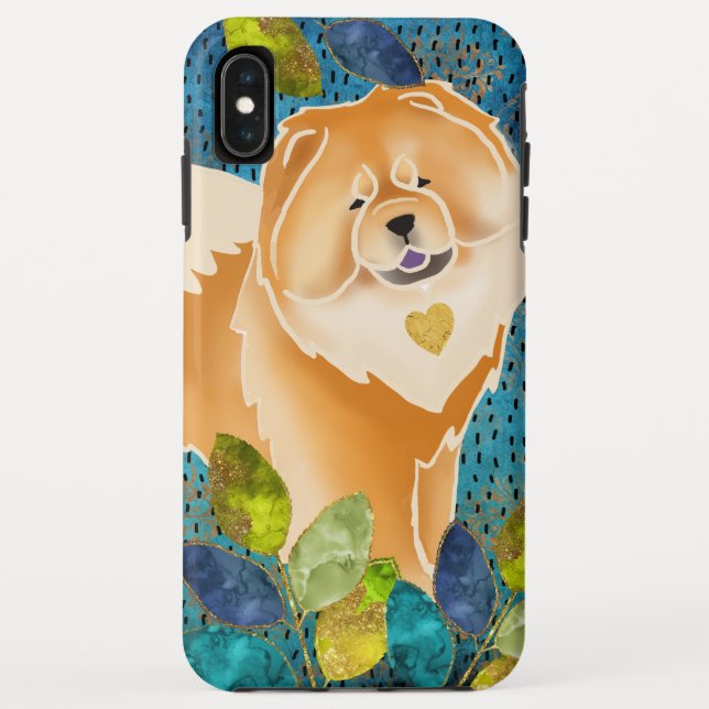 GINKGO the red chow IPHONE X MAX Case-Mate iPhone Case (Back)