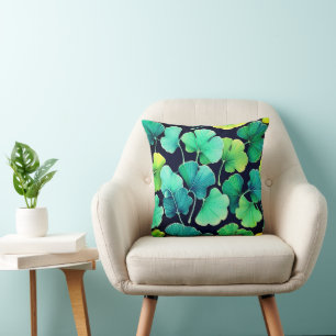 Ginko biloba leaves  cushion