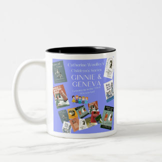 Ginnie & Geneva - Timeless Book Series Two-Tone Co Coffee Mug