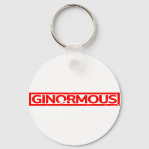 Ginormous Stamp Key Ring