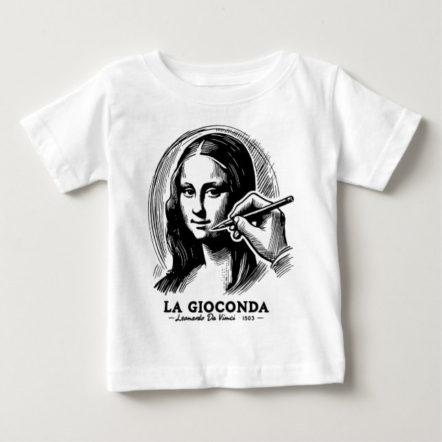 Gioconda Baby T-Shirt (Front)