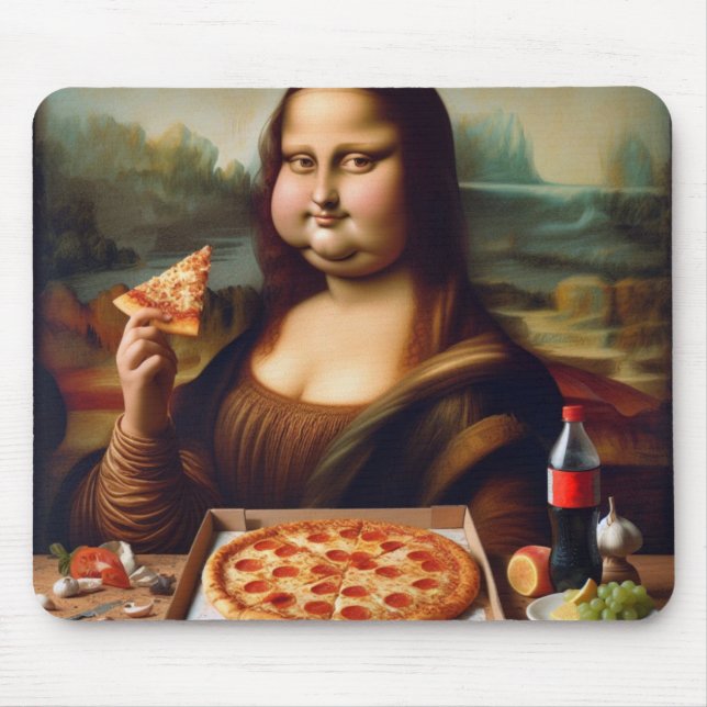 Gioconda fat mouse mat (Front)