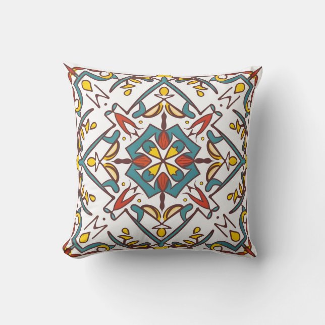 giometric mosaic cushion (Front)