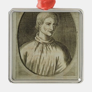 Giordano Bruno Metal Tree Decoration