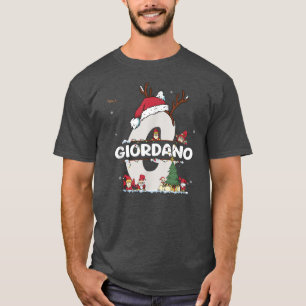 Giordano Christmas Shirt w Giordano Name for funny