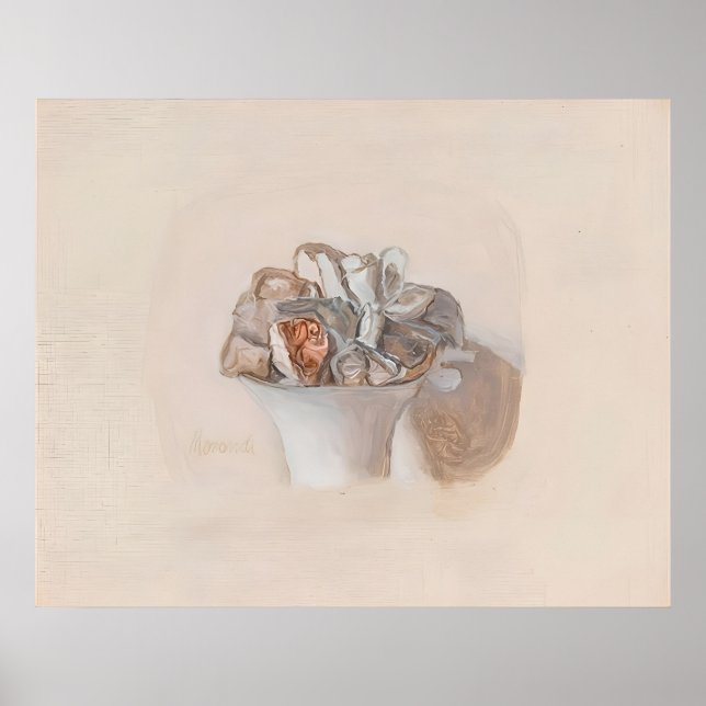 Giorgio Morandi art style Poster (Front)