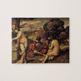 Giorgione- Pastoral Concert (Fête champêtre) Jigsaw Puzzle