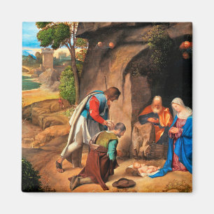 Giorgione - The Adoration of the Shepherds Magnet