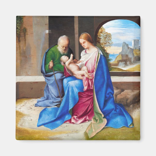 Giorgione The Holy Family (1500) Magnet (Front)