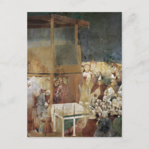 Giotto: Canonisation of St Francis Postcard