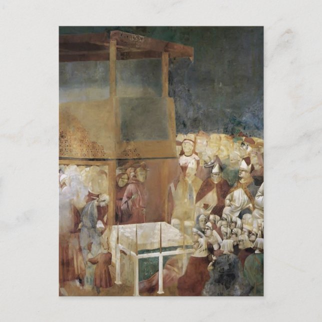 Giotto: Canonisation of St Francis Postcard (Front)