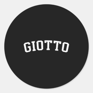 Giotto classic round sticker