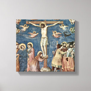 Giotto di Bondone - Crucifixion Canvas Print