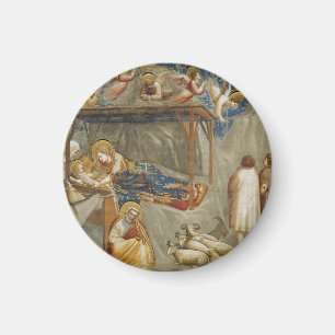 Giotto di Bondone The Nativity Fine Art Collection Magnet