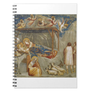 Giotto di Bondone The Nativity Fine Art Collection Notebook