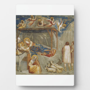 Giotto di Bondone The Nativity Fine Art Collection Plaque