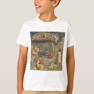 Giotto di Bondone The Nativity Fine Art Collection T-Shirt