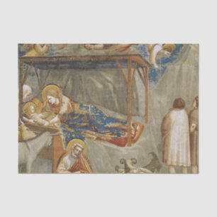 Giotto di Bondone The Nativity Fine Art Collection Tissue Paper