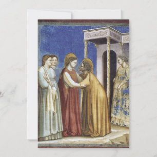 Giotto di Bondone - Visitation Invitation