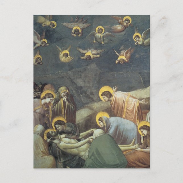 Giotto Lamentation Of Christ Postcard (Front)