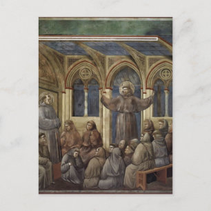 Giotto: The Apparition at Chapter House at Arles Postcard