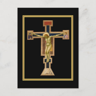 Giotto's Crucifix 1290 - 1295 Postcard