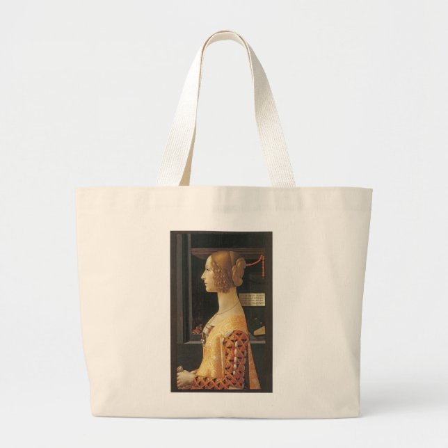 Giovanna degli Albizzi Tornabouni Large Tote Bag (Front)