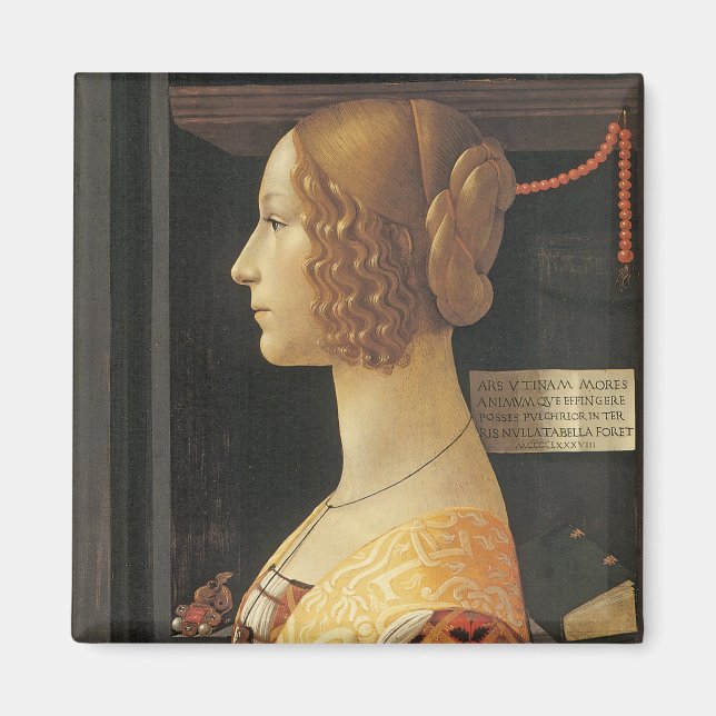 Giovanna degli Albizzi Tornabouni Magnet (Front)