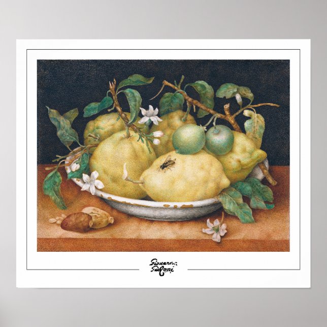 Giovanna Garzoni Zedign Art Poster #4 (Front)