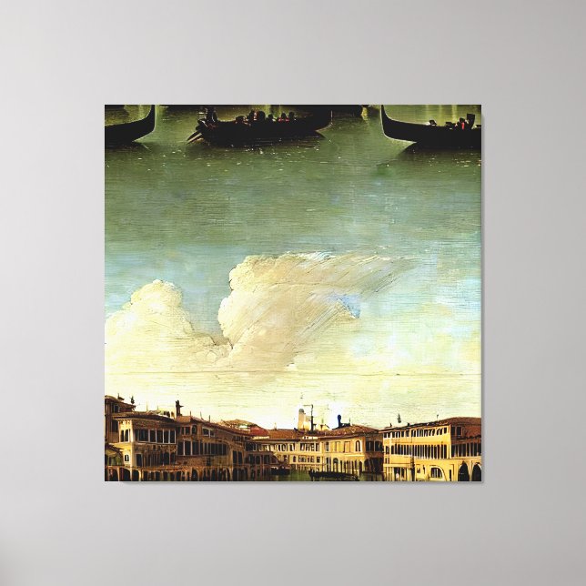 GIOVANNI ANTONIO CANAL (CANALETTO) CANVAS PRINT (Front)