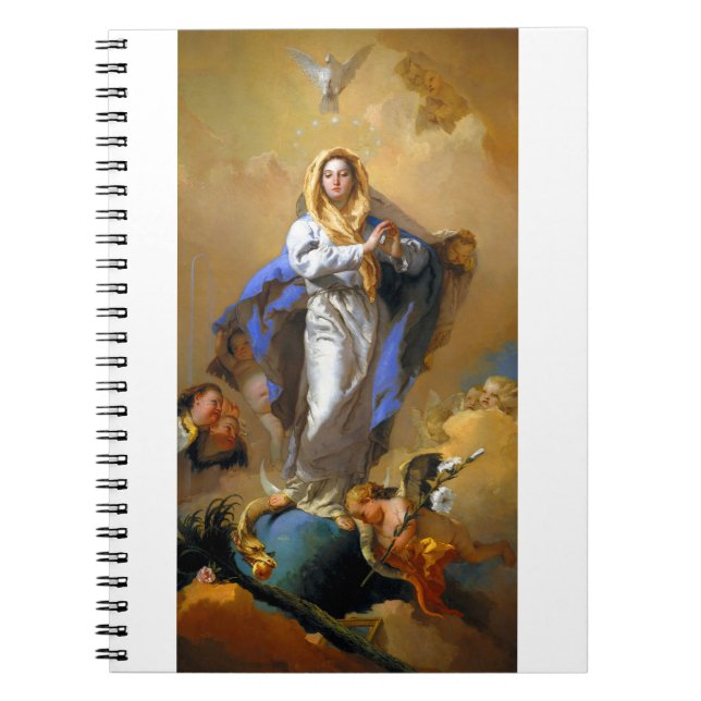 Giovanni Battista Tiepolo Immaculate Conception Notebook (Front)