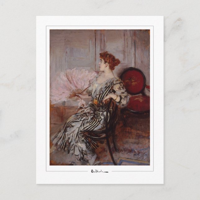 Giovanni Boldini #421 - Fine Art Postcard (Front)