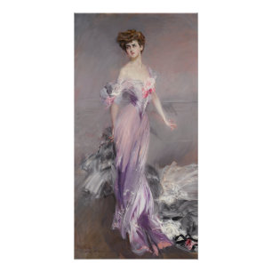 Giovanni Boldini Portrait of Mrs. Howard-Johnston Poster