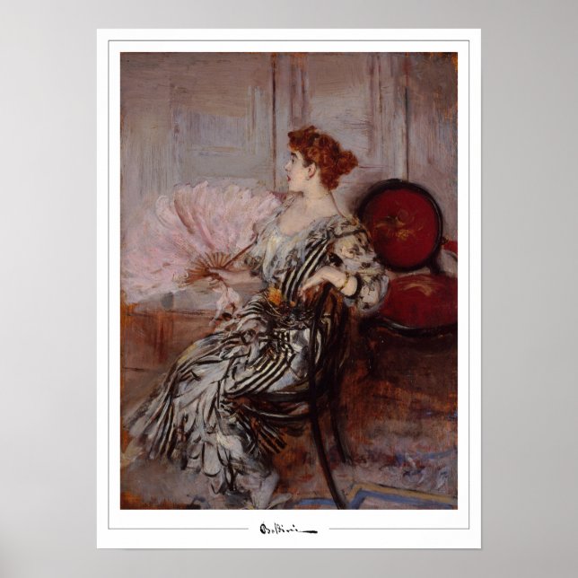 Giovanni Boldini Zedign Art Poster #421 (Front)