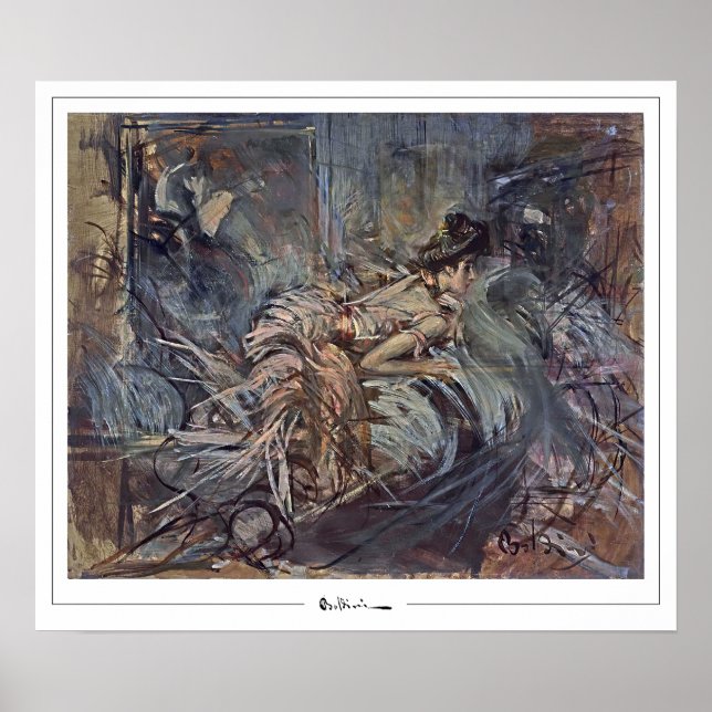 Giovanni Boldini Zedign Art Poster #513 (Front)