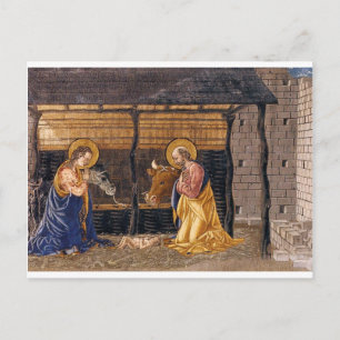 Giovanni_Di_Francesco_Del_Cervelliera_-_Nativity_a Postcard
