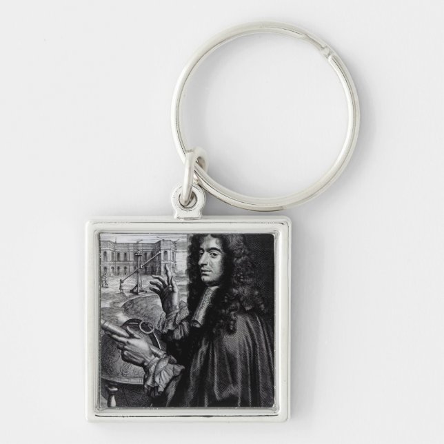 Giovanni Domenico Cassini Key Ring (Front)