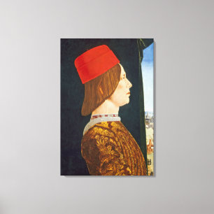 Giovanni II Bentivoglio, c. 1474- 77 Canvas Print