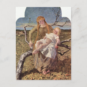 Giovanni Segantini - Fruit of Love Postcard