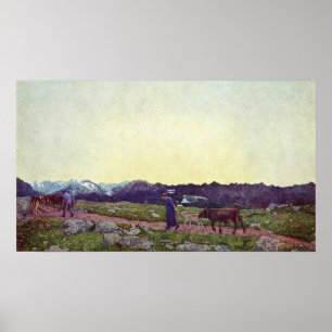 Giovanni Segantini - Nature Poster