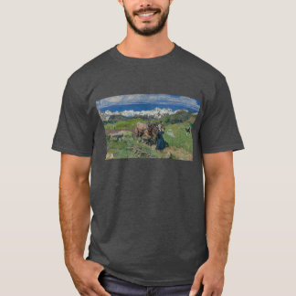 Giovanni Segantini - Spring in the Alps T-Shirt