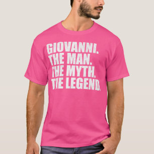 GiovanniGiovanni Name Giovanni given name T-Shirt